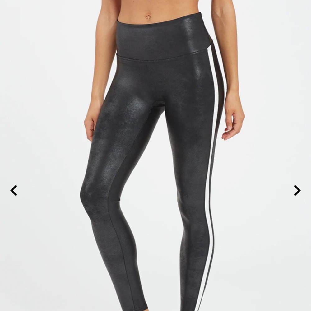 Spanx faux leather leggings